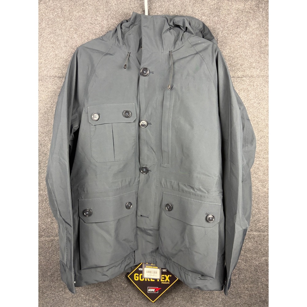 Woolrich John Rich & Bros GTX Mountain Jacket Gore-Tex Shell Parka Navy M NWT